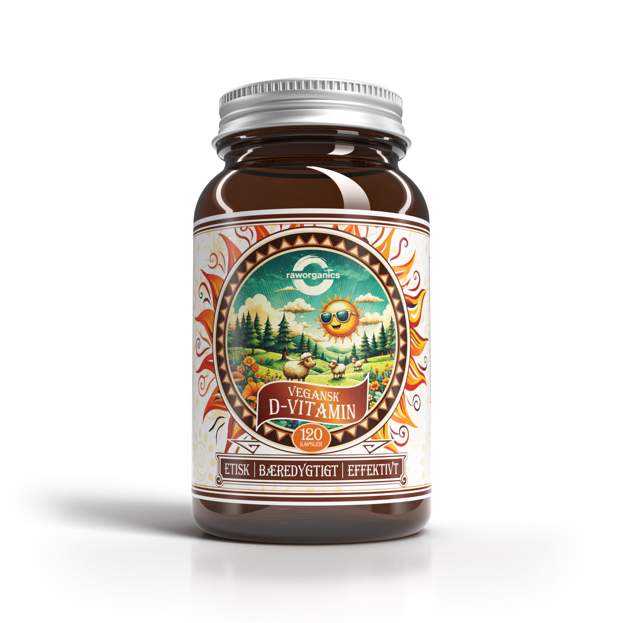 Vegaaninen D3-vitamiini (120 kapselia)